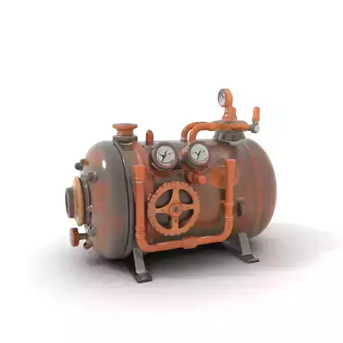 Steampunk Boiler Engine model pack