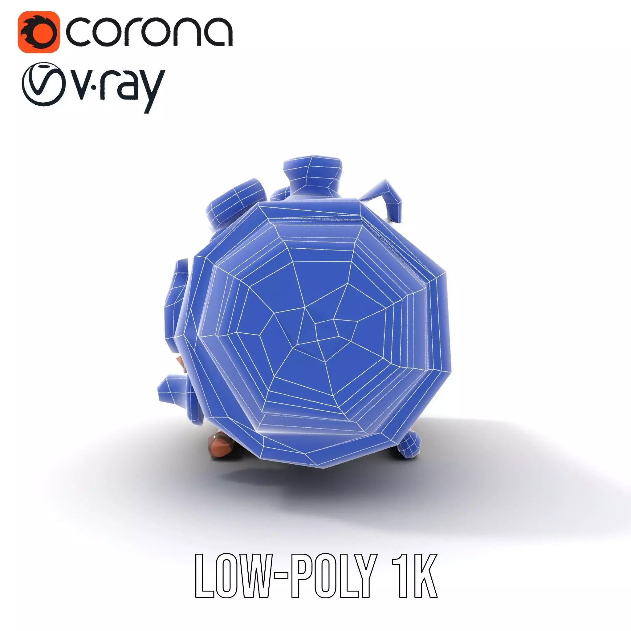 Steampunk Engine Gauge model pack Low-poly 3D model_14