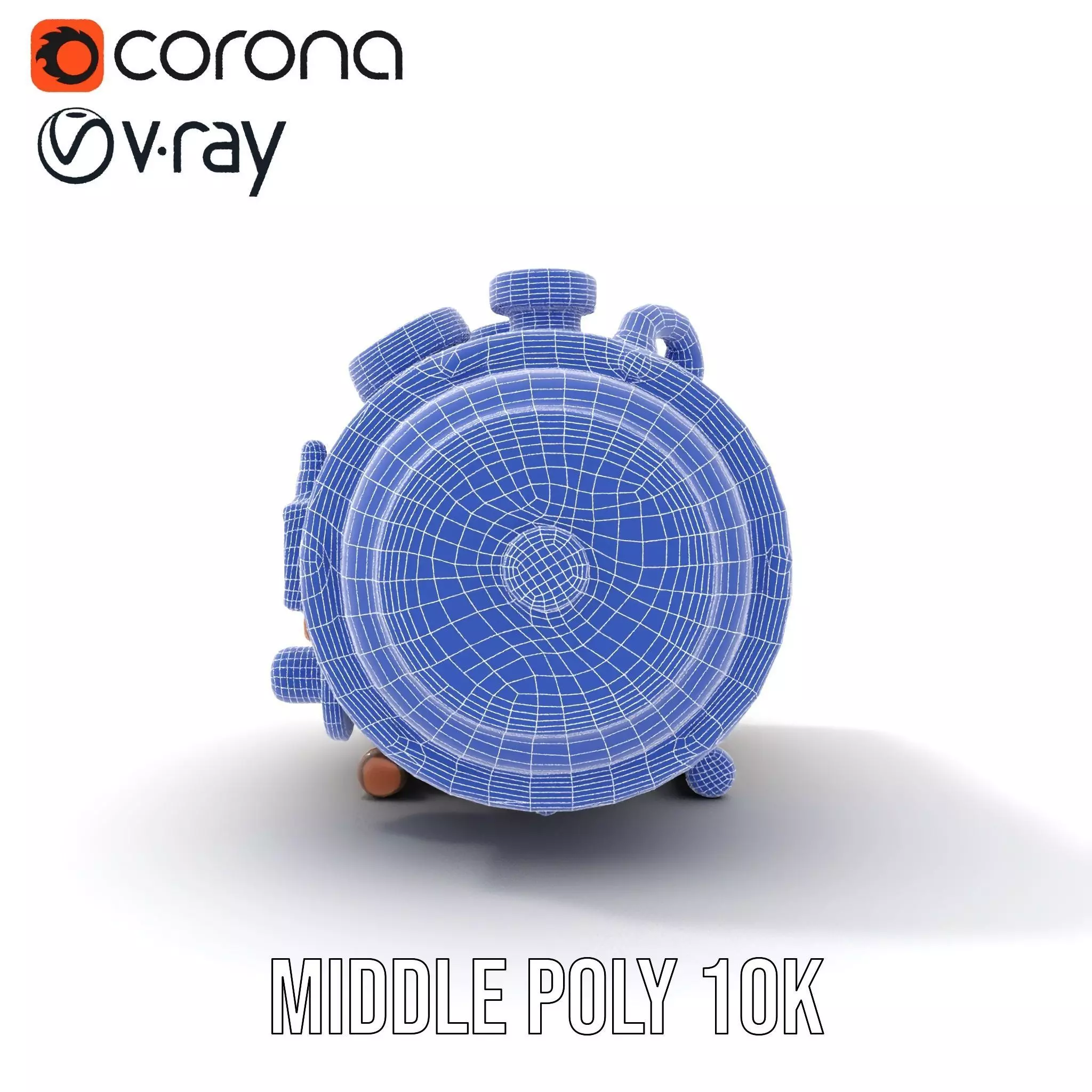 Steampunk Engine Gauge model pack Low-poly 3D model_26