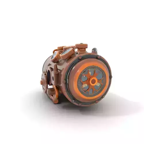Steampunk Engine Gauge model pack