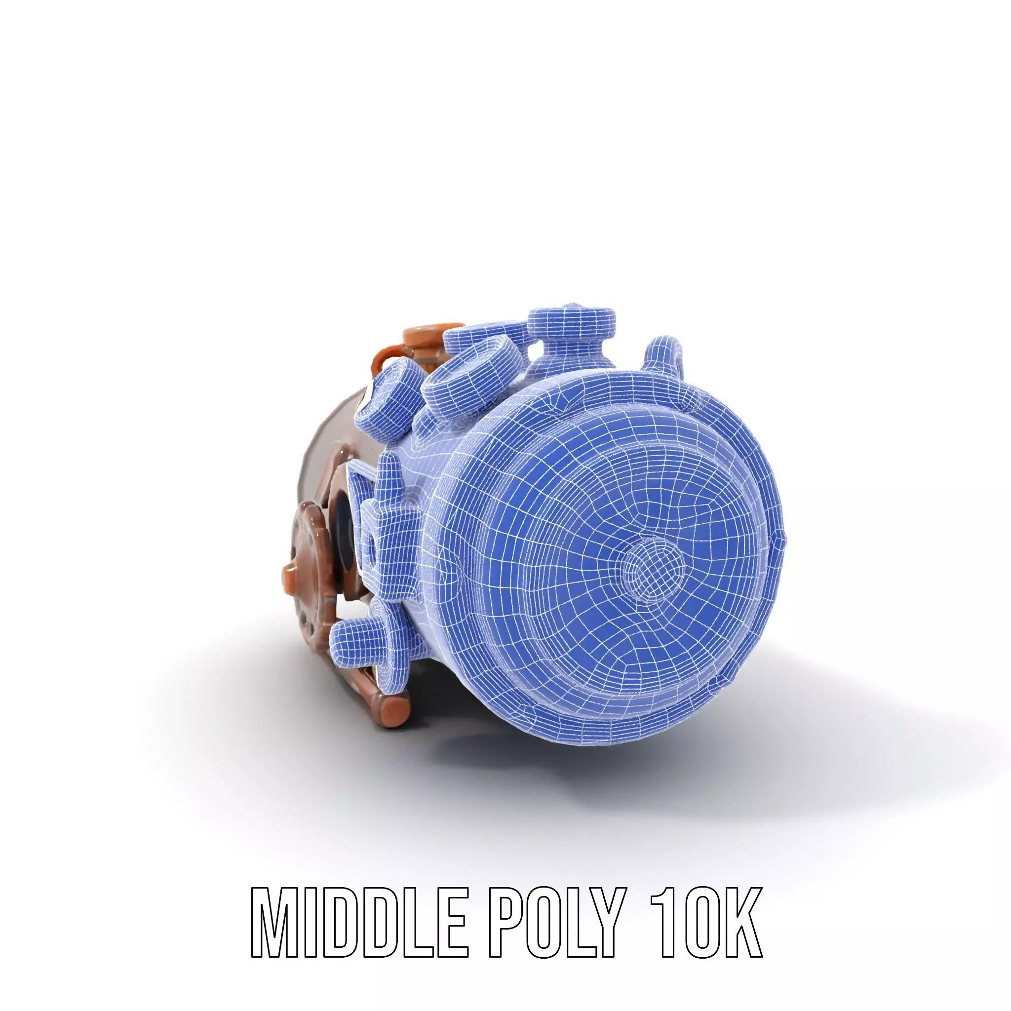 Steampunk Engine Gauge model pack Low-poly 3D model_15