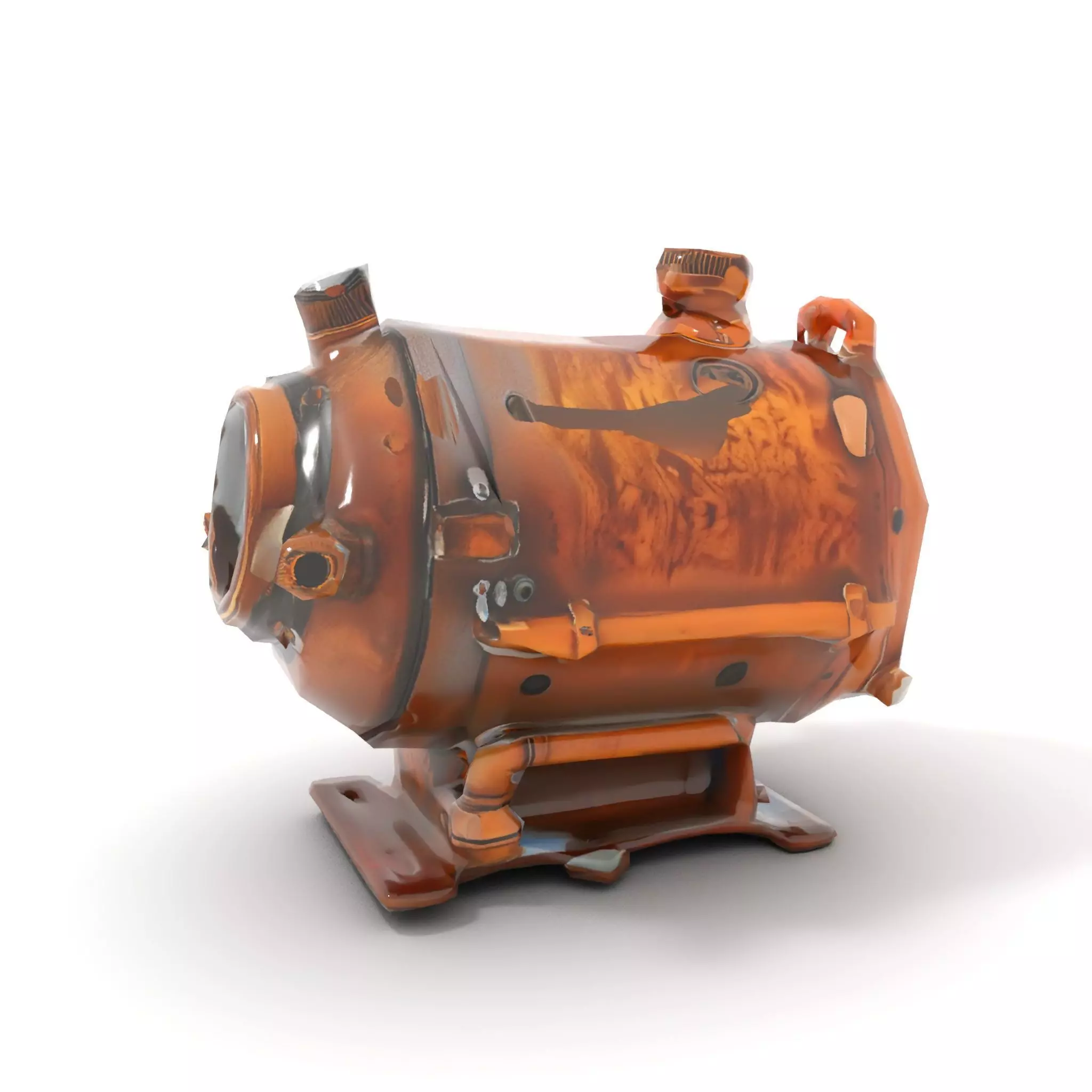 Steampunk Boiler Gauge model pack Low-poly 3D model_8