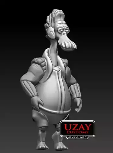 star wars articulated Podracer ark bumpy roose  