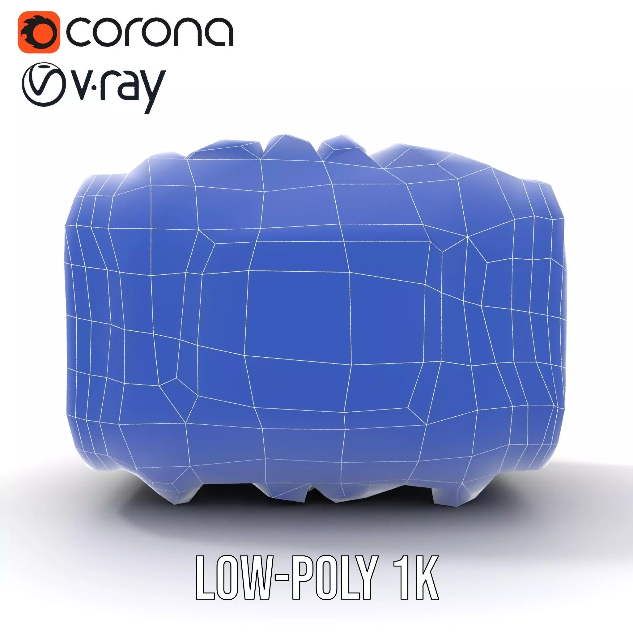 Futuristic Engine model pack with detailed textures Low-poly 3D model_30