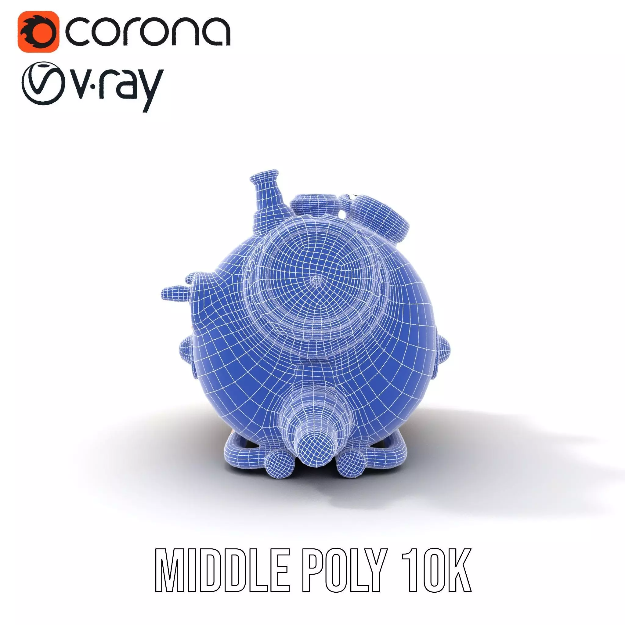 Steampunk Pressure Gauge Model Pack for Interactive Simulations Low-poly 3D model_29