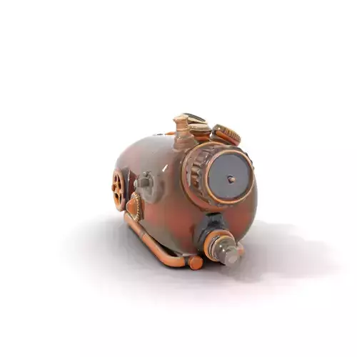 Steampunk Pressure Gauge Model Pack for Interactive Simulations