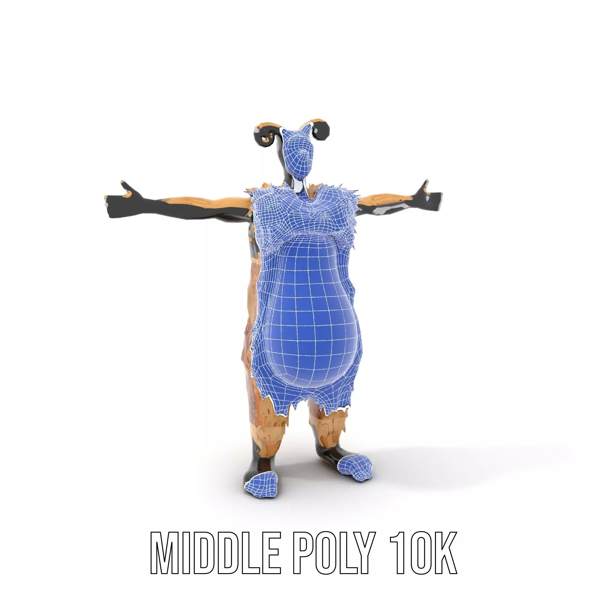 Armored Vehicle Model Pack with Desert Camouflage Low-poly 3D model_5