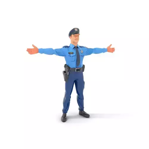 Police Officer Character Model Pack