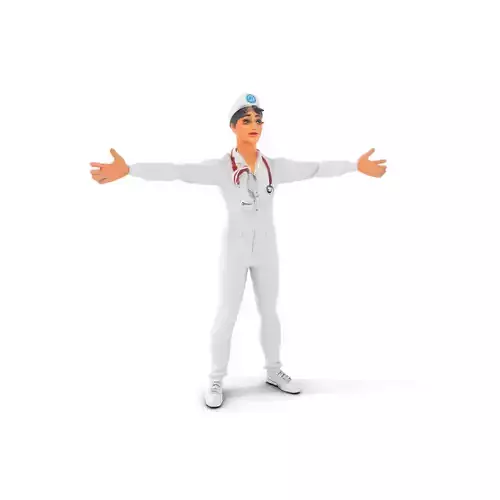 Medical Professional Character Model Pack