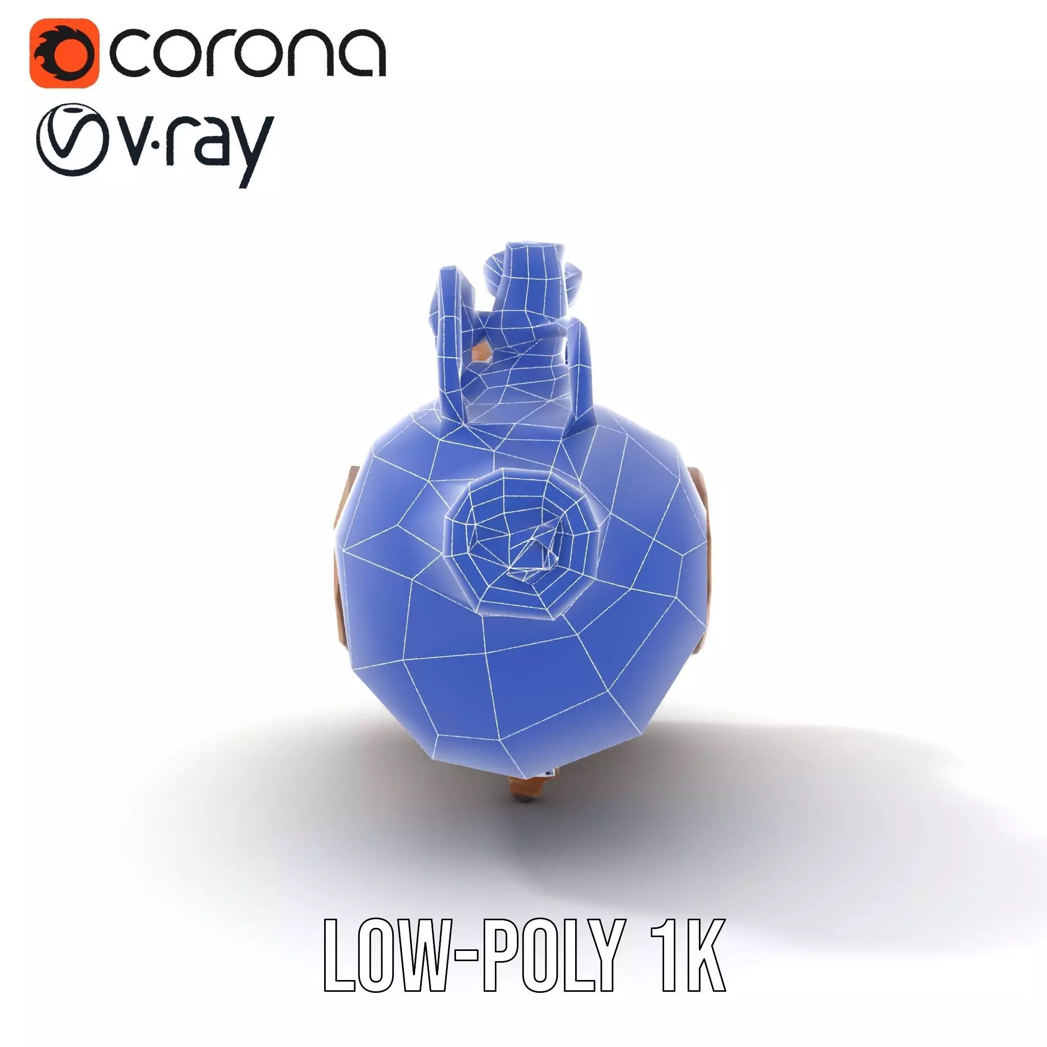 Steampunk Boiler and Gauge Model Pack Low-poly 3D model_30