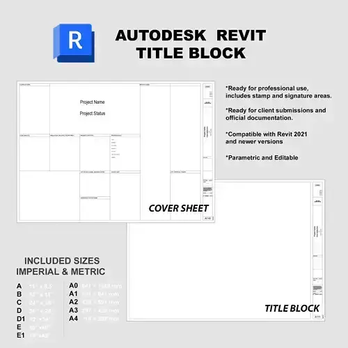 Revit Title Block Family for Professionals