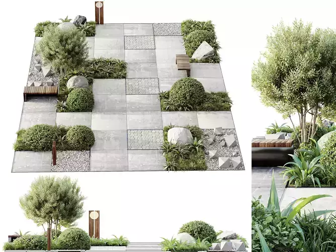 AV OutdoorPlant Landscape Architectural Design Garden Greenery01