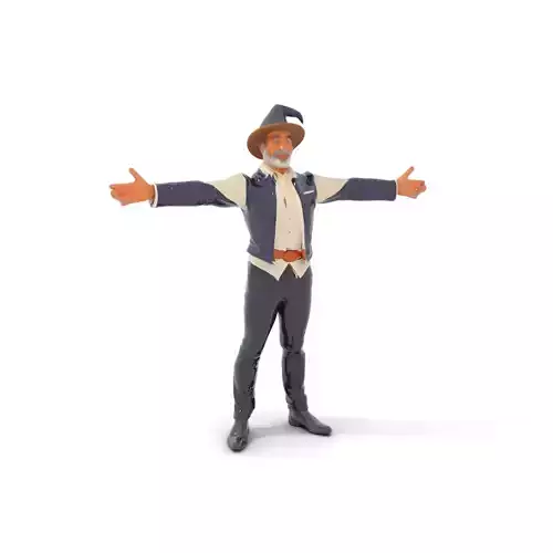 Wizard Character Model Pack  Fantasy Outfit