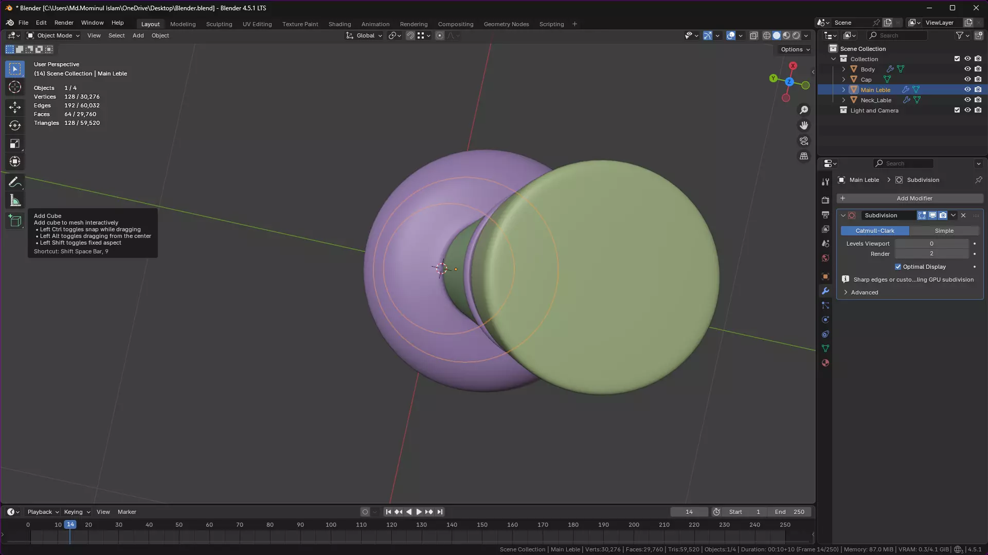 White Wine Bottle 3D model_31