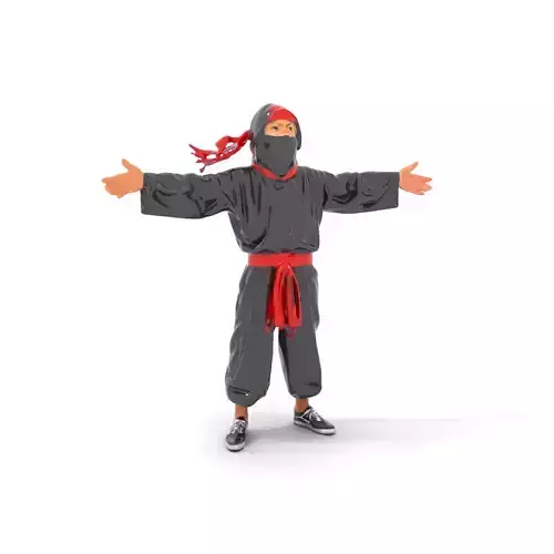 Ninja Costume Model Pack