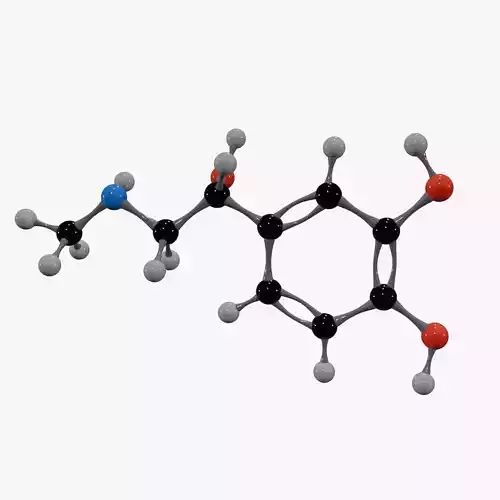 Epinephrine adrenaline Molecule