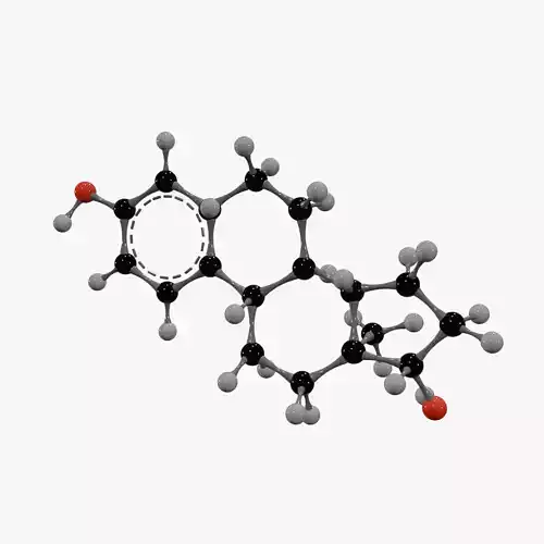 Estradiol Molecule