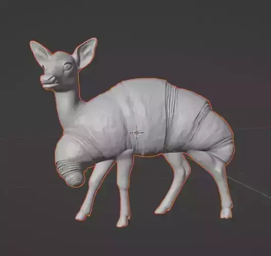 Italian Brainrot Bambini Crostini 3D model
