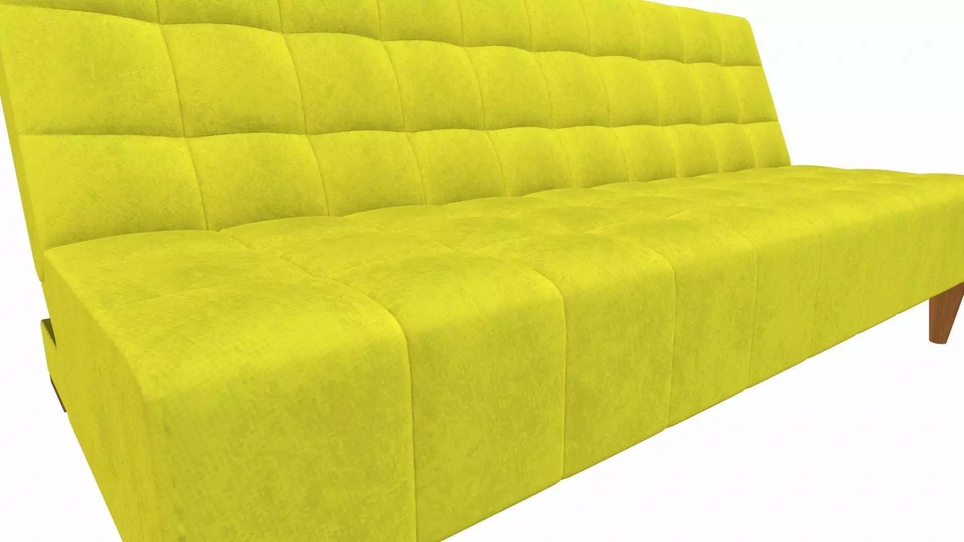 Contemporary Sofa Low-poly 3D model_3