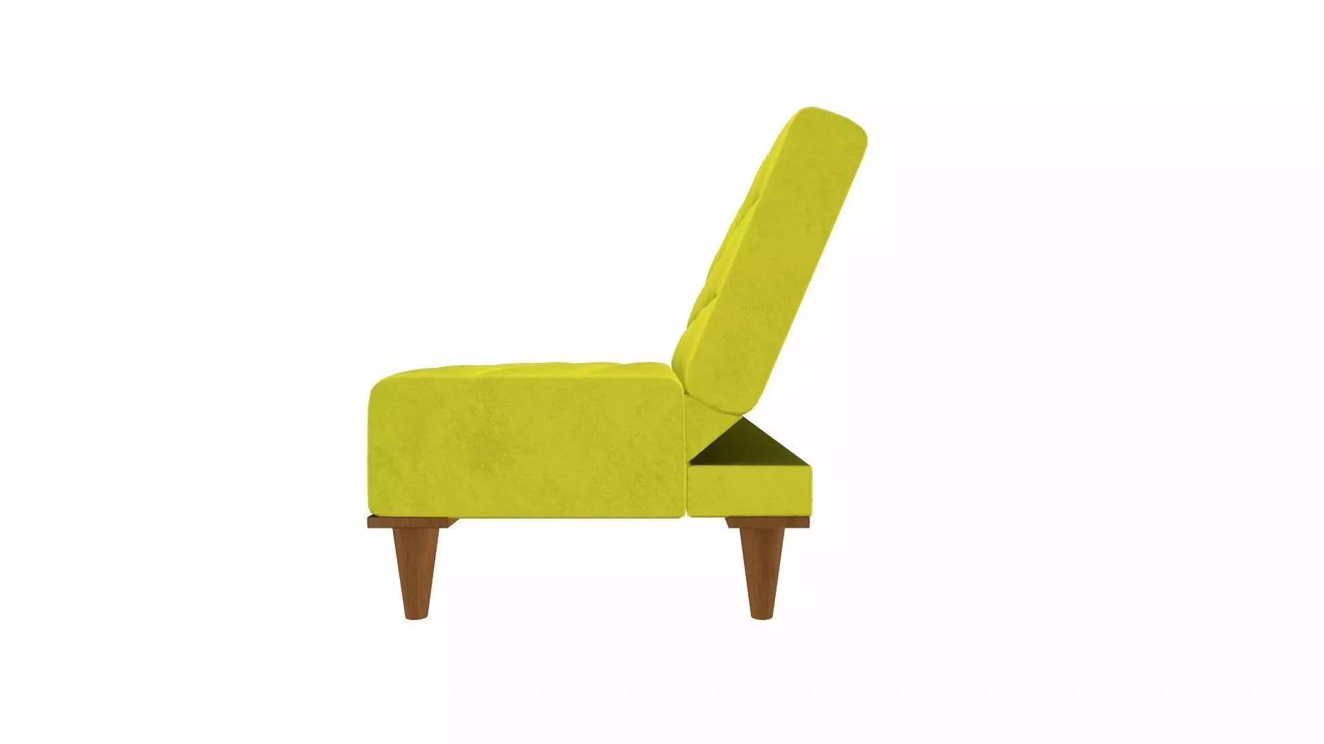 Contemporary Sofa Low-poly 3D model_6