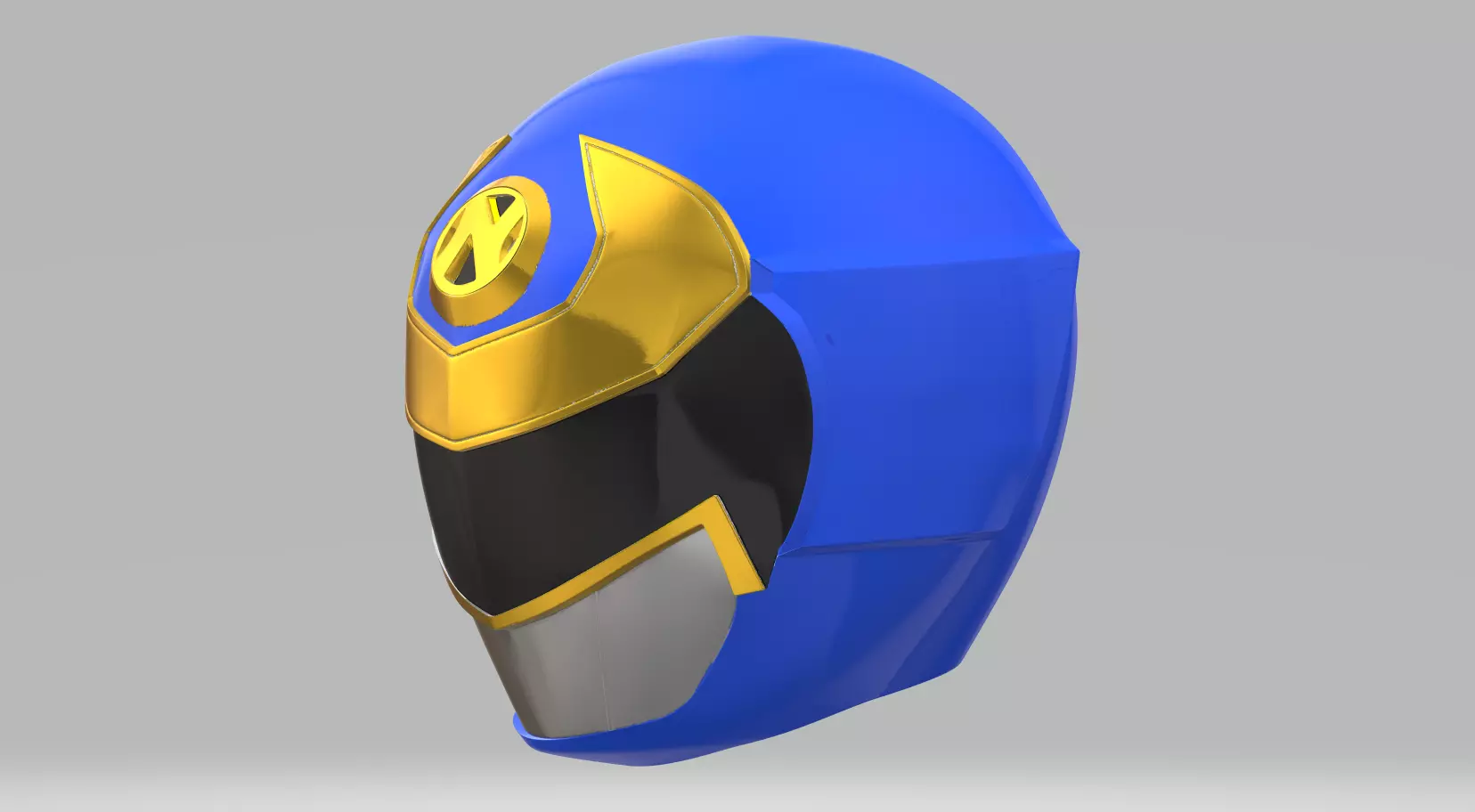 Power Rangers Ninjor MMPR Helmet 3D print model_3