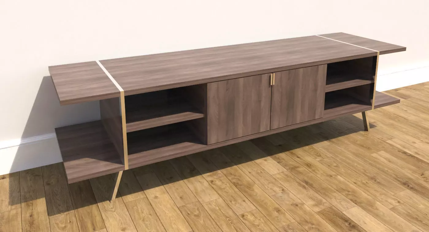 TV Stand-02 3D model_0