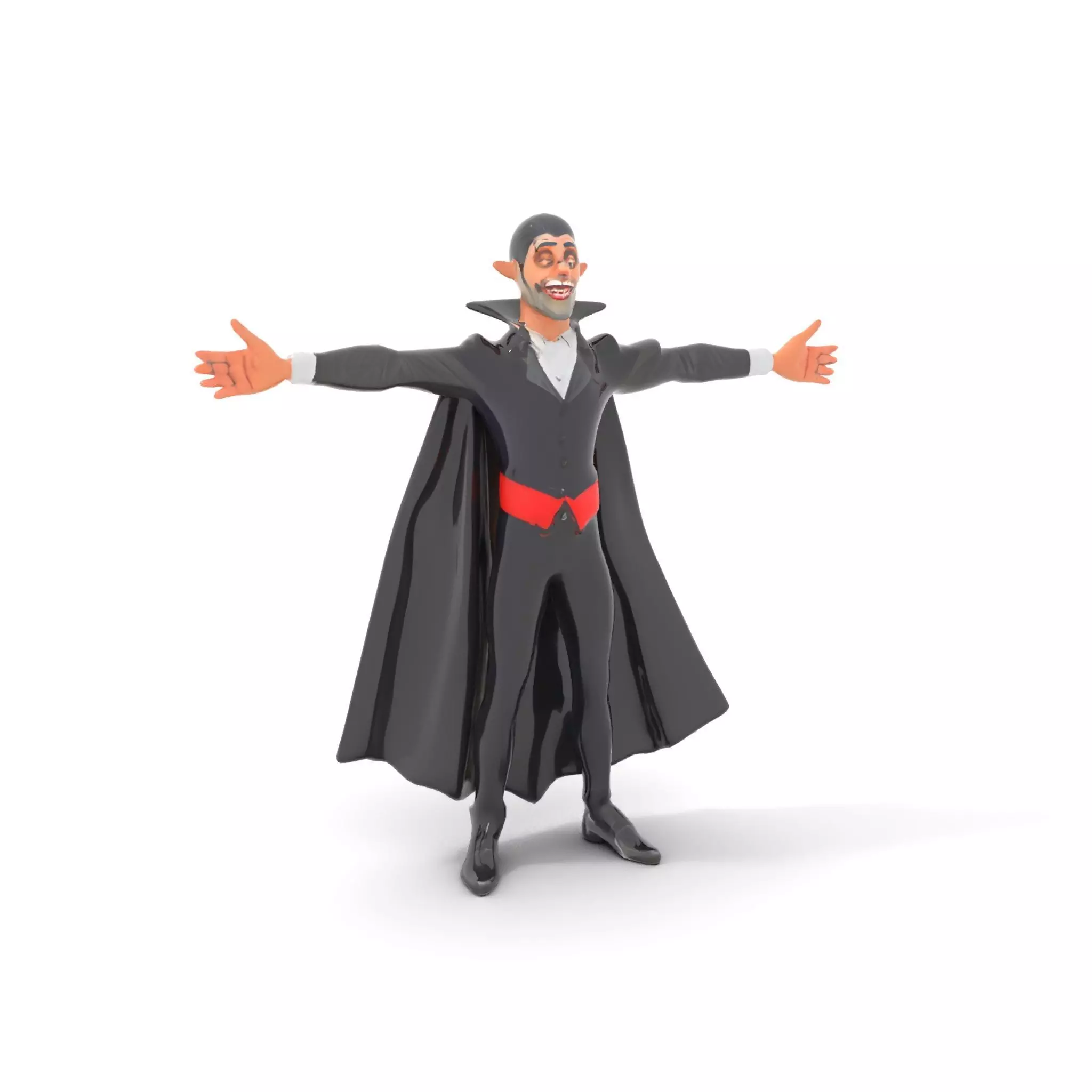 Vampire Character Model Pack Low-poly 3D model_7