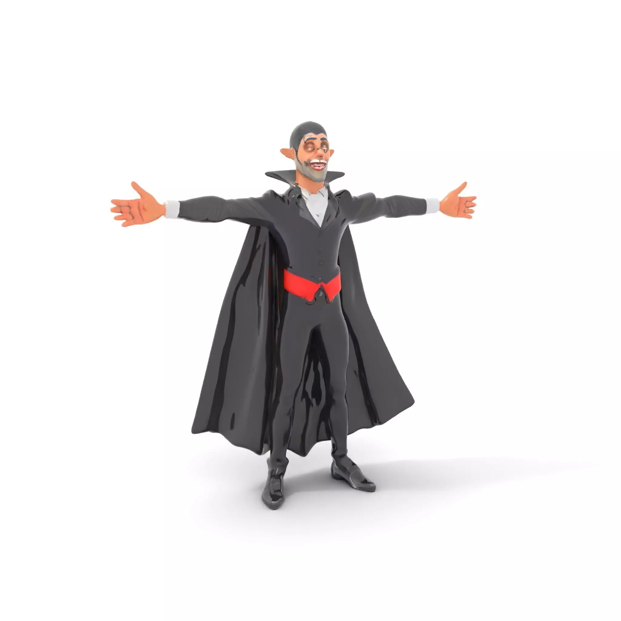 Vampire Character Model Pack Low-poly 3D model_0