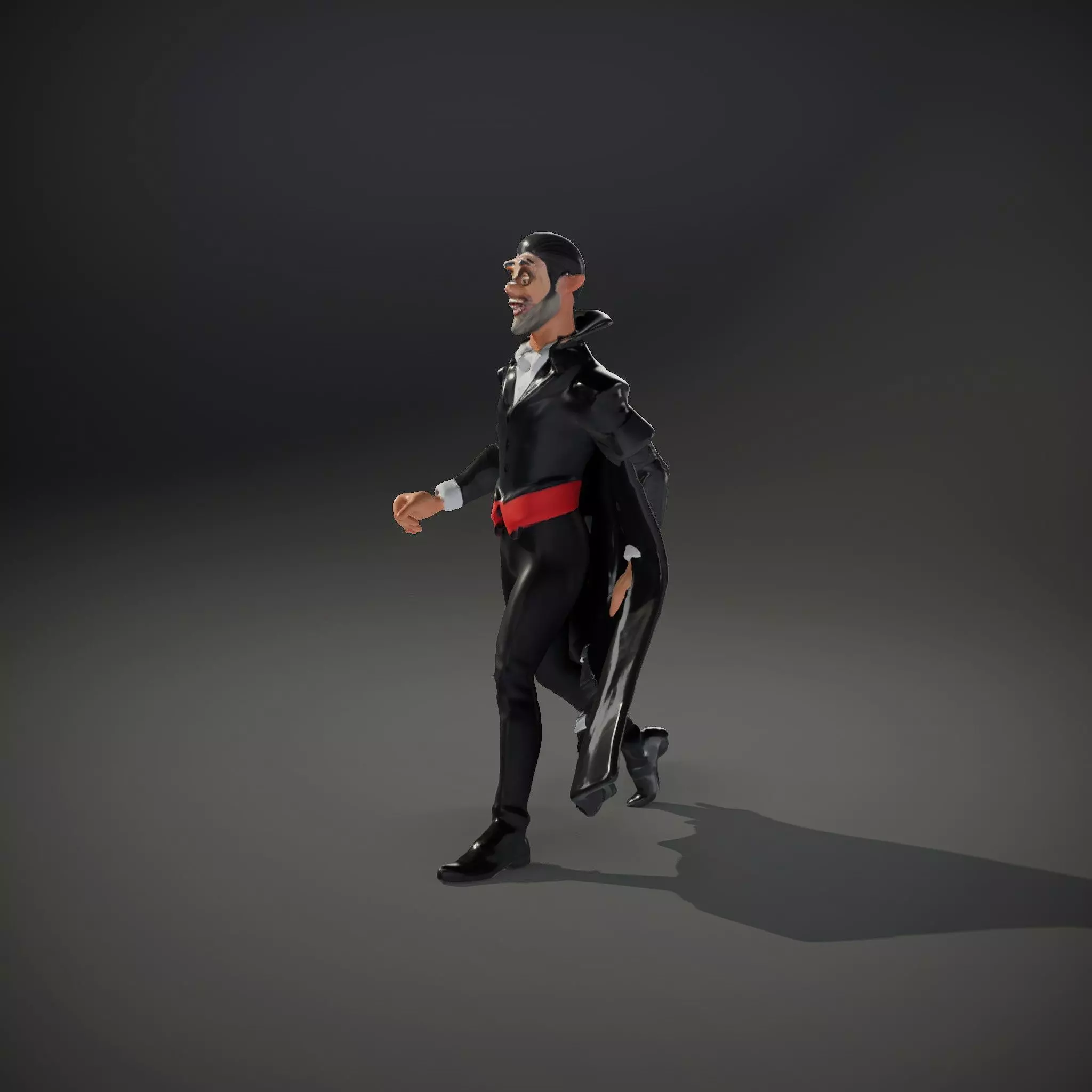 Vampire Character Model Pack Low-poly 3D model_34