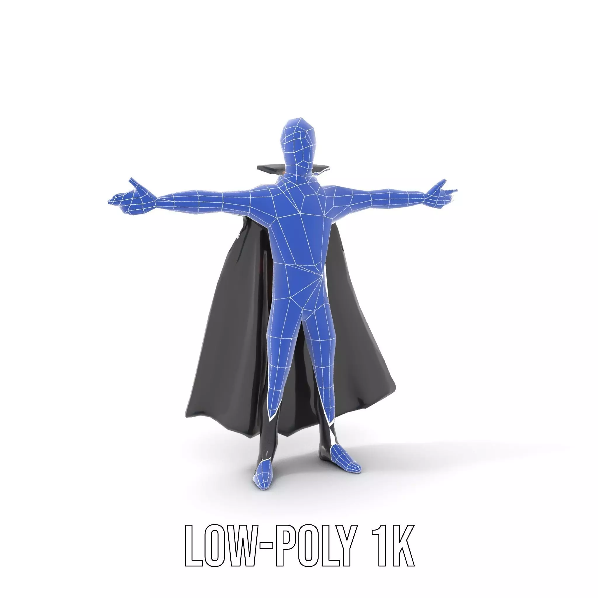 Vampire Character Model Pack Low-poly 3D model_23