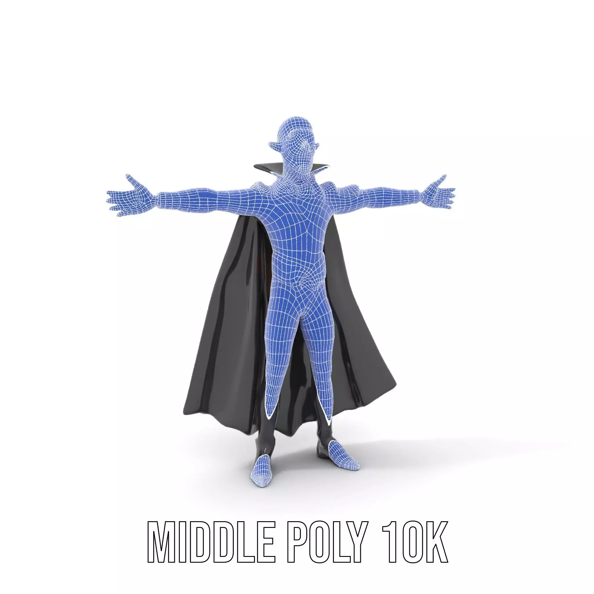 Vampire Character Model Pack Low-poly 3D model_19