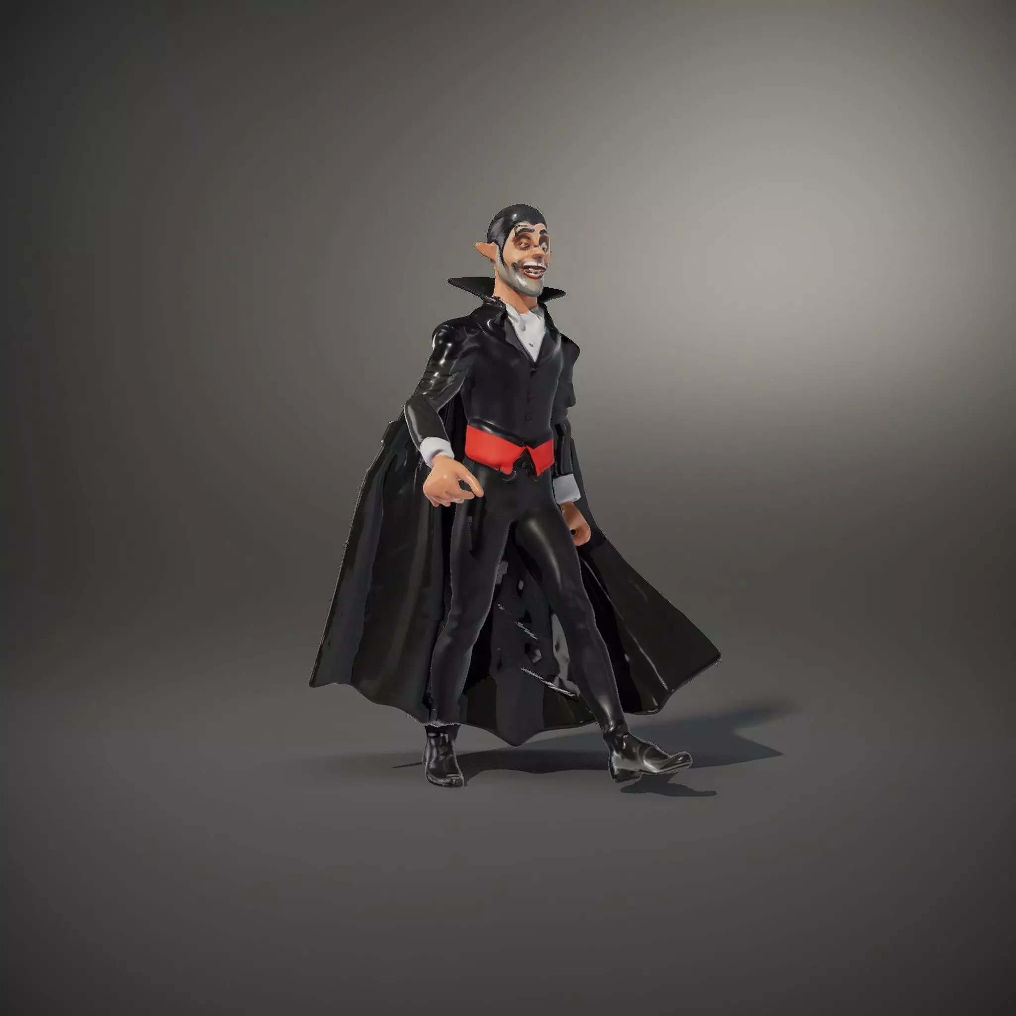 Vampire Character Model Pack Low-poly 3D model_35