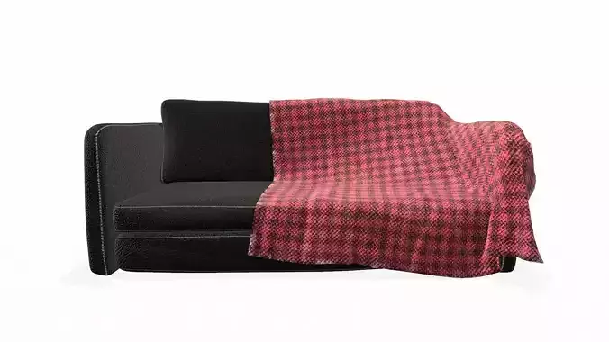 Vintage Sofa PBR Textured