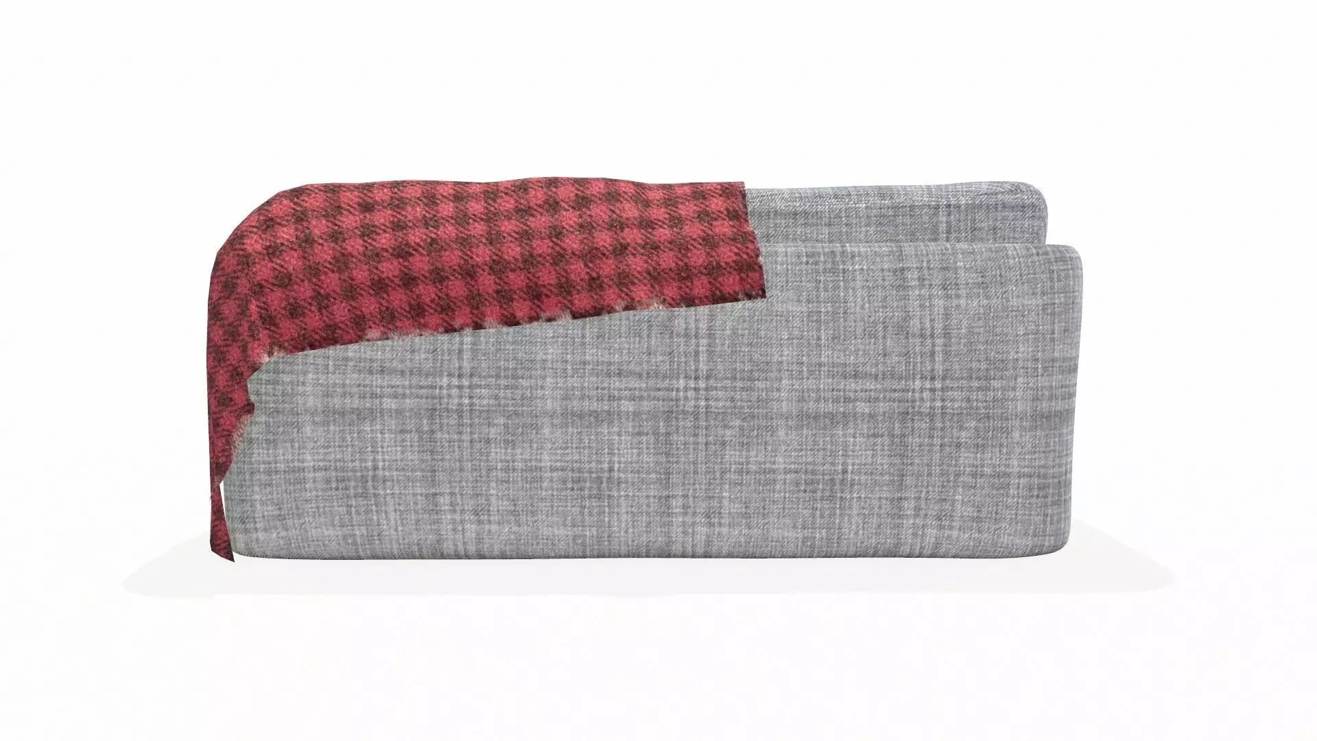 Vintage Sofa PBR Textured Low-poly 3D model_3