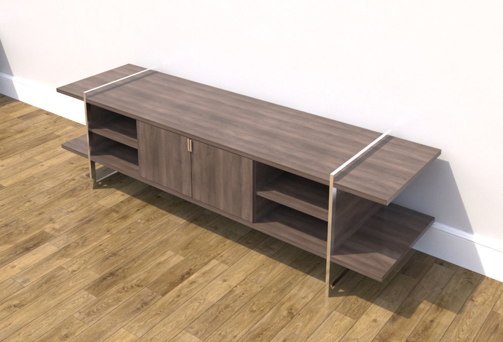 TV Stand-03 3D model_2