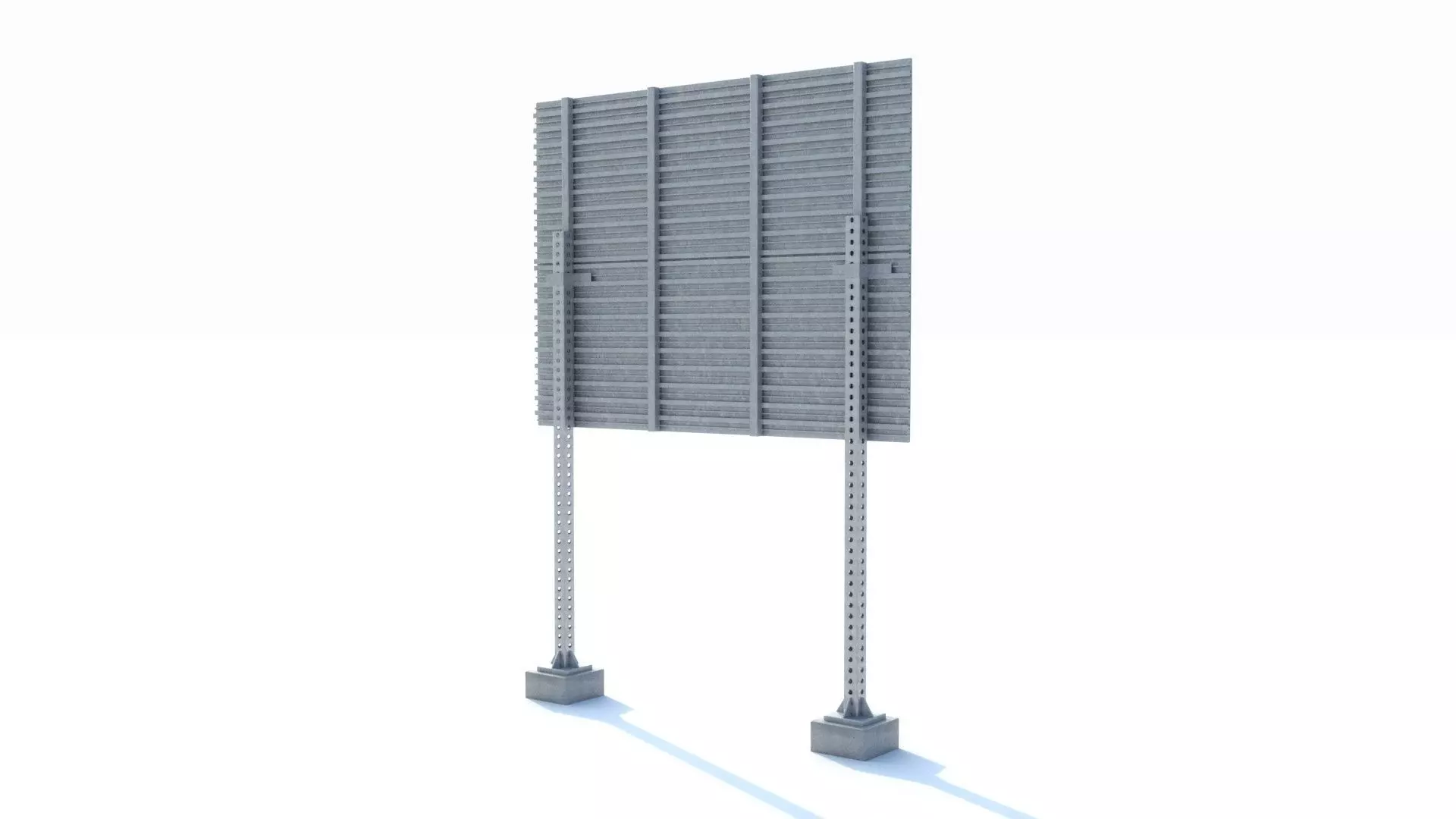 Highway Sign collection  3D model_20