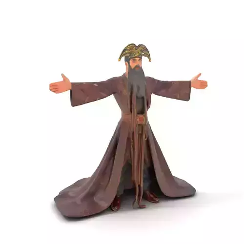 Regal Wizard Character Model Pack for Fantasy Worlds
