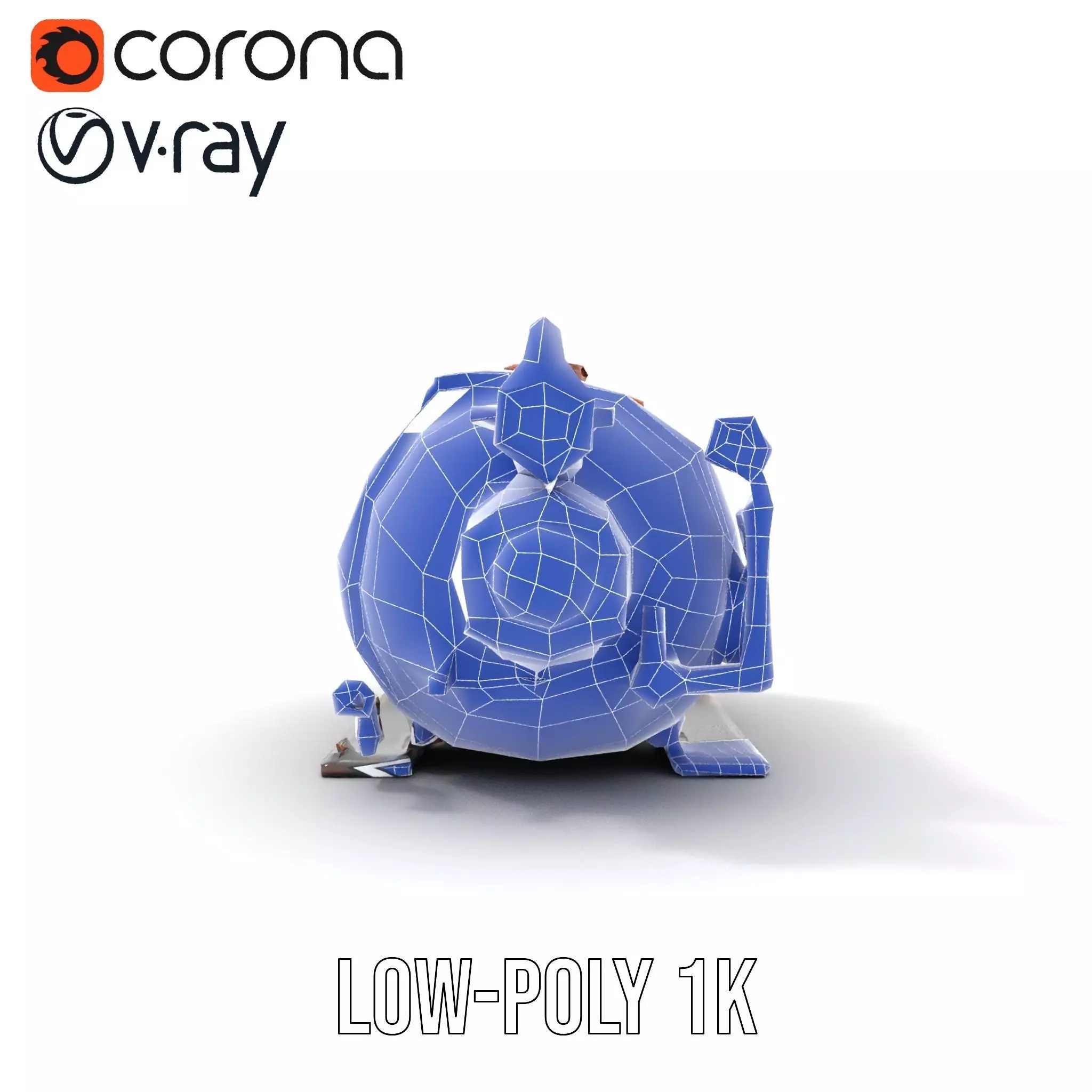 Steampunk Boiler with Gauges and Pipes Model Pack Low-poly 3D model_28