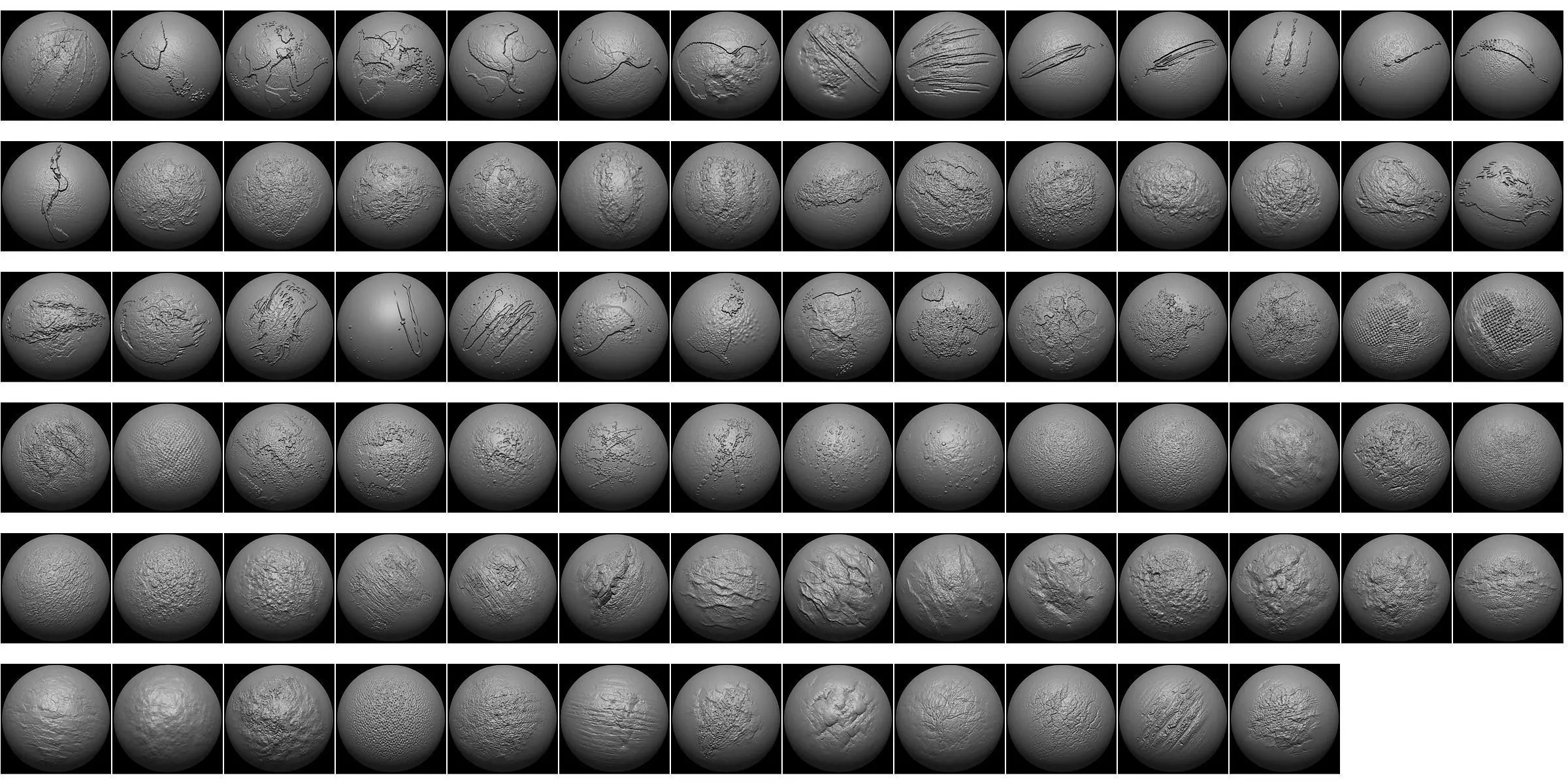 Bone Brush-Blender vdm-Zbrush VDM 3D model_2