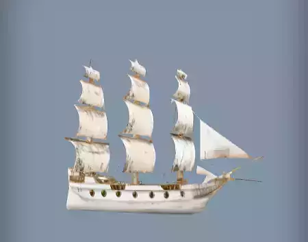 3d model sailing ship 3D print model