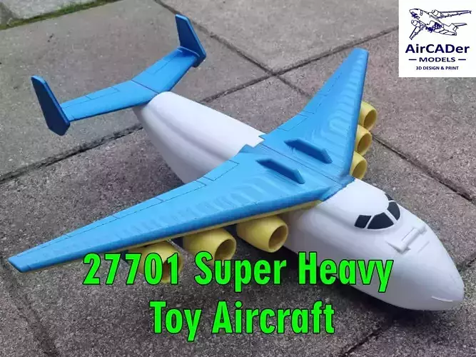 27701 Super Heavy Toy Aircraft An-225 3D print model