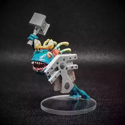 Murloc Paladin - Oath of the Crown - 2 poses