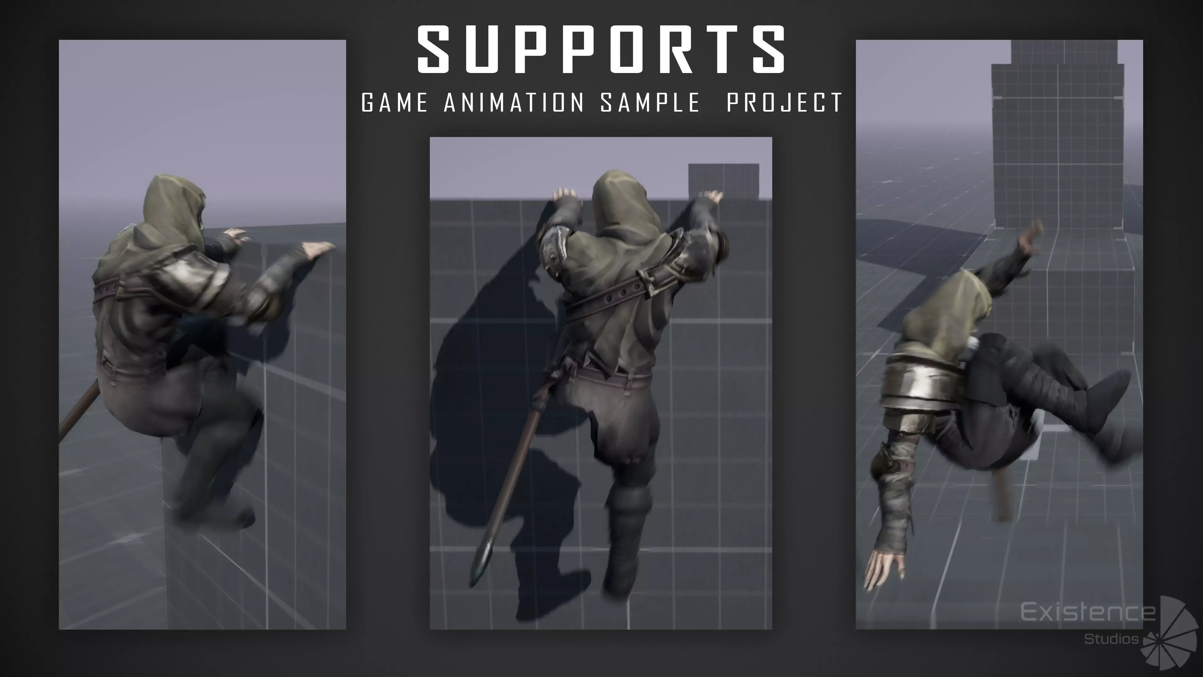 Old Undead Draugr - Stylized Zombie Warrior - Norse Fantasy - 72 Low-poly 3D model_11