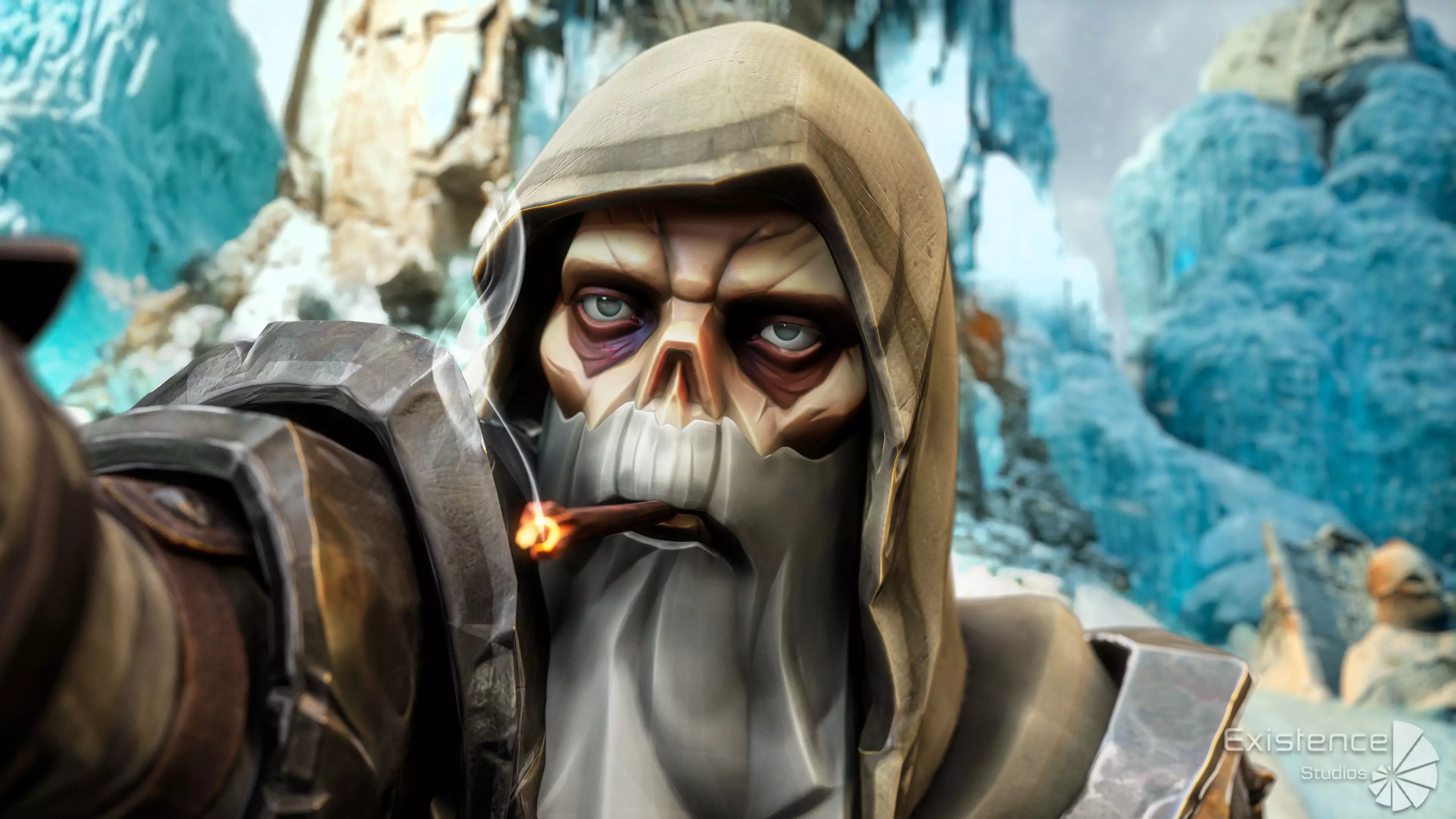 Old Undead Draugr - Stylized Zombie Warrior - Norse Fantasy - 72 Low-poly 3D model_20