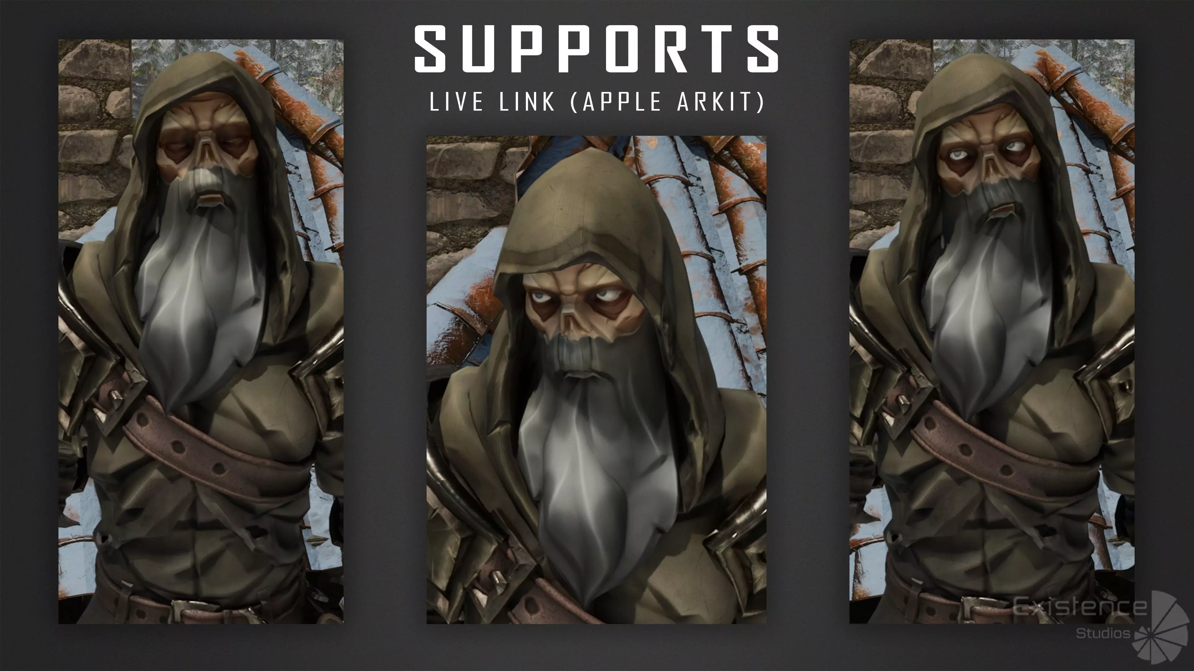 Old Undead Draugr - Stylized Zombie Warrior - Norse Fantasy - 72 Low-poly 3D model_8