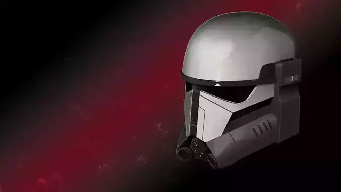 The Mandalorian Supercommando helmet