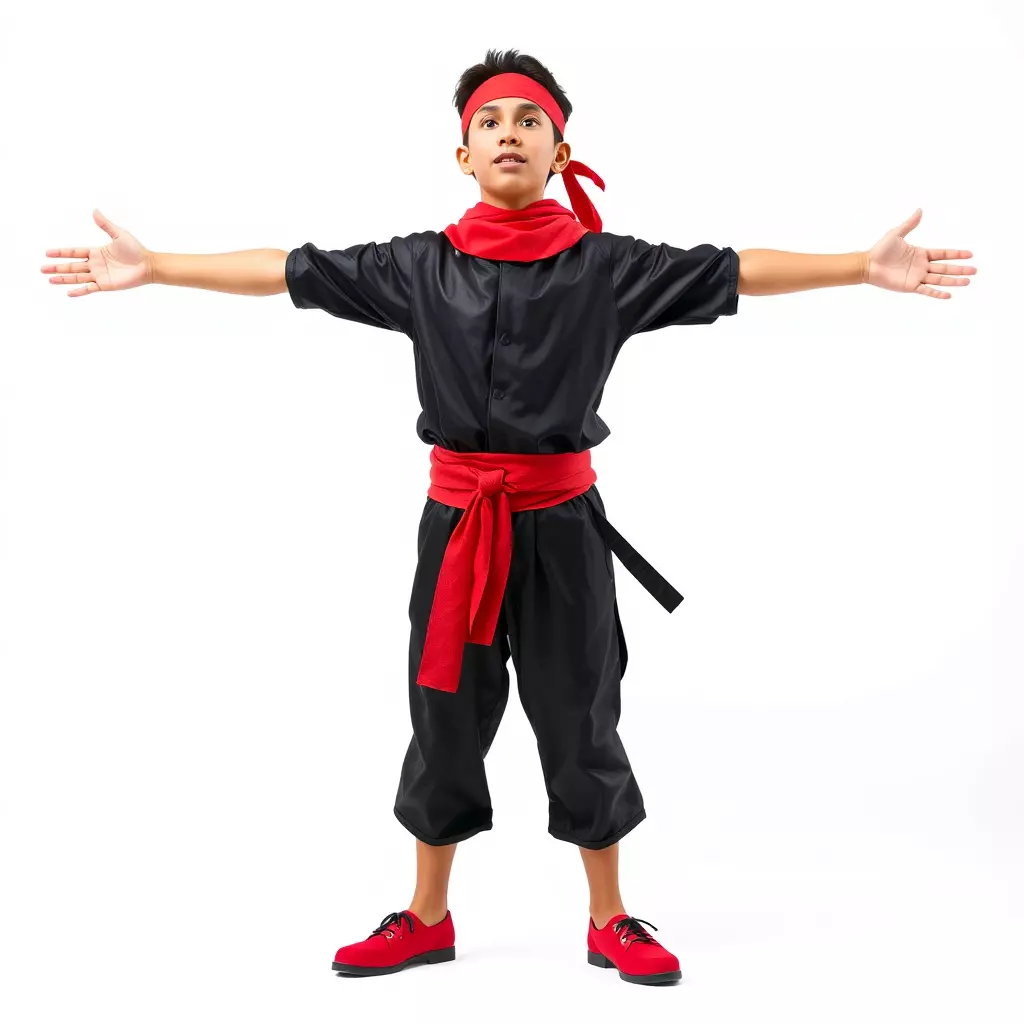 Martial Artist Character Model Pack with Dynamic Outfit Low-poly 3D model_3