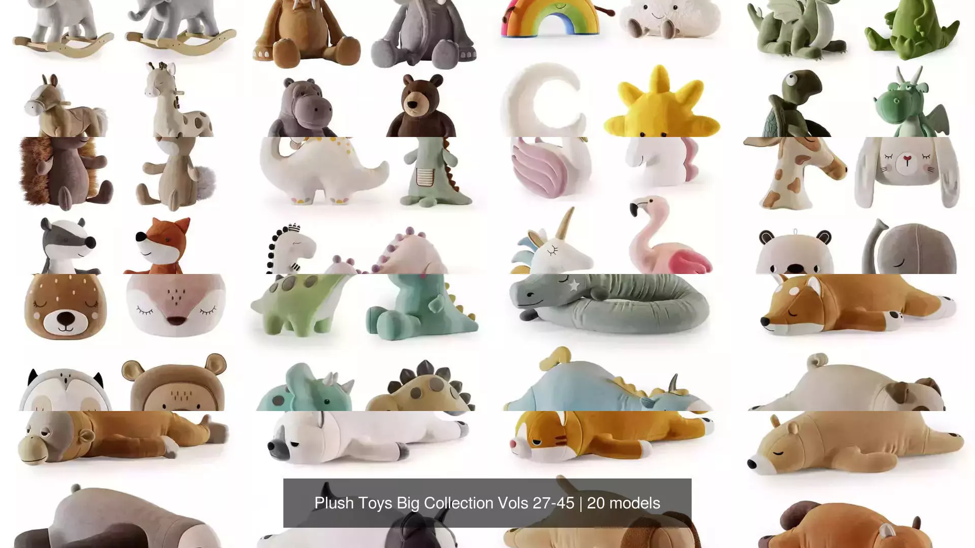 Plush Toys Big Collection Vols 27-45 _1