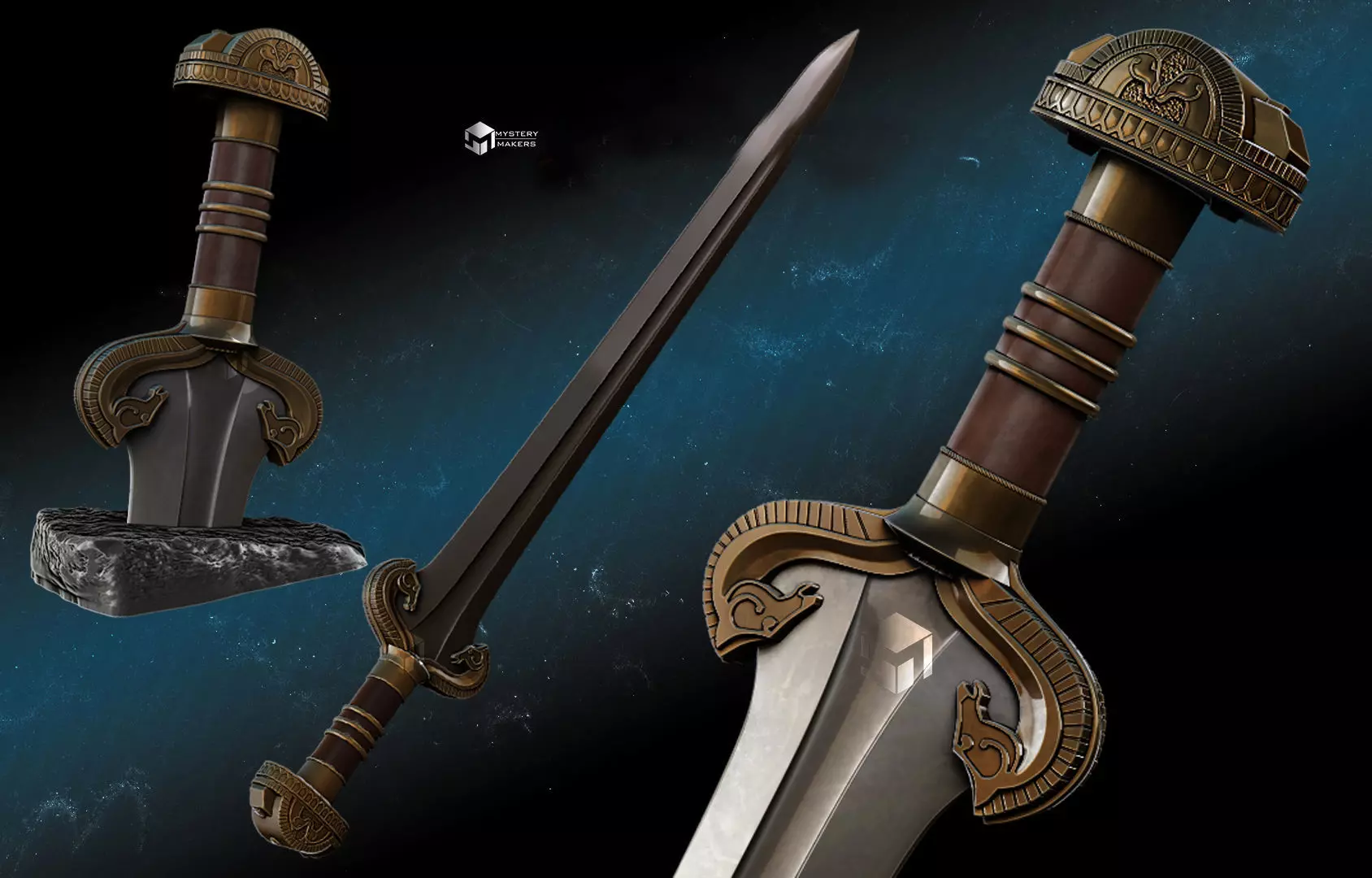 The sword of Eowyn 3D print model