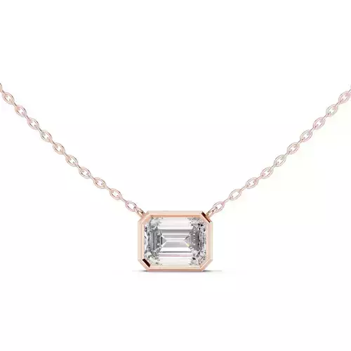  Diamond Pendant Woman Necklace 3dm STL Video 3D print model